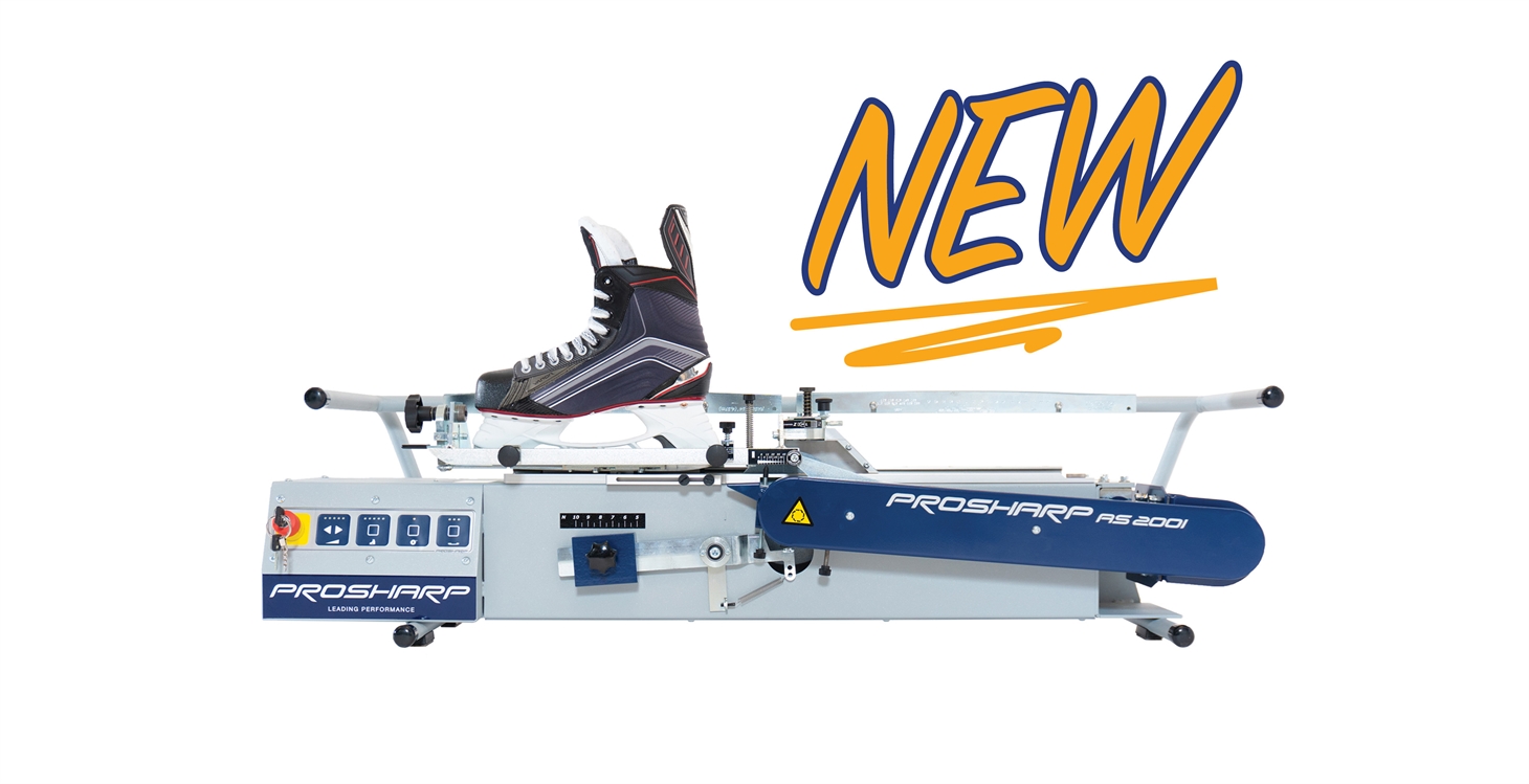 The one and only automatic profiling skate sharpening machine